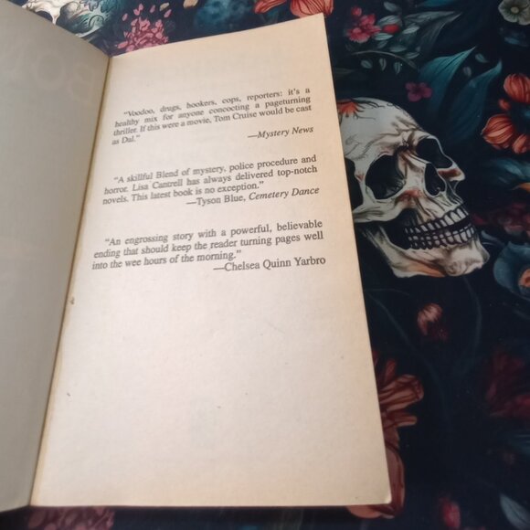 Boneman by Lisa W. Cantrell – Rare Horror Paperback by Bram Stoker Award Winner - Picture 3 of 13